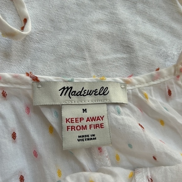 Madewell Rainbow Clip Dot Cover Up - Picture 10 of 10